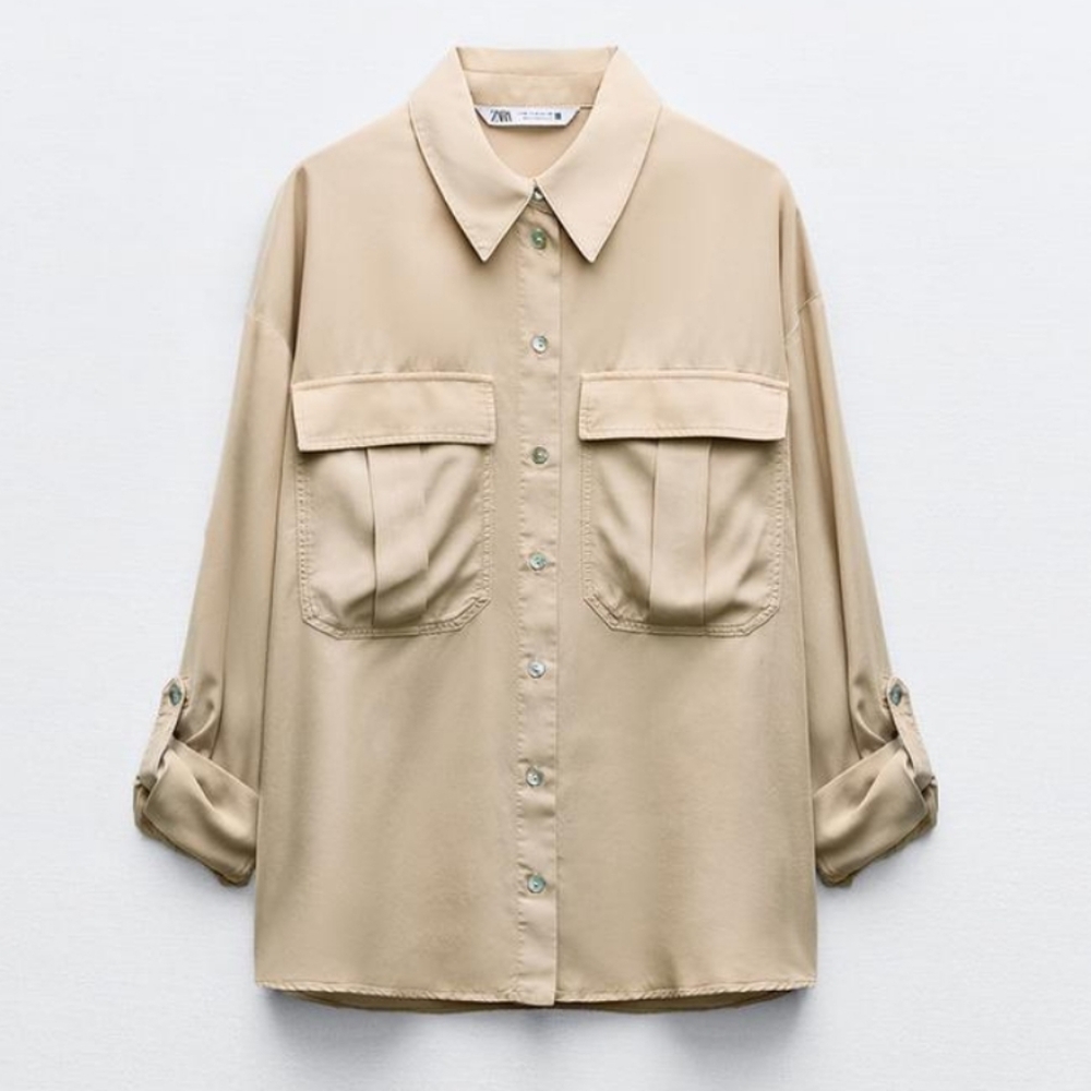 🆕️ Zara Pocket Shirt - Picture 3 of 3